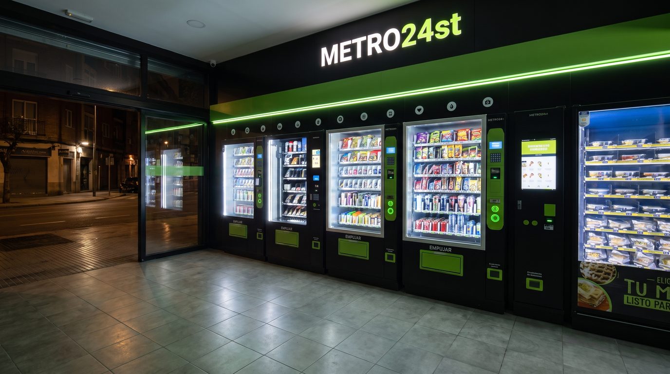 ¿Es un negocio pasivo una tienda de vending 24 horas?