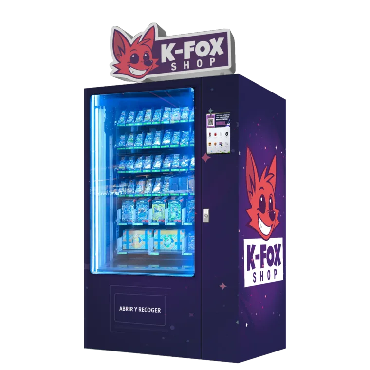 Máquina K-FOX — módulo Seúl instalado en una tienda METRO24st