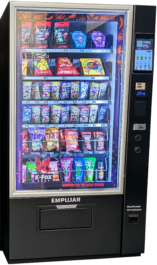 Máquina de retos Seúl, con retos picantes y coleccionables