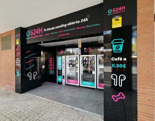 Tienda vending OpenShop24h Sevilla